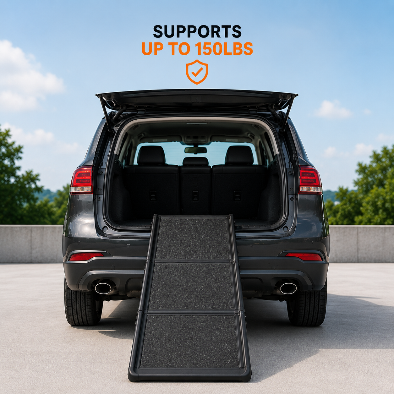 Folding Dog Vehicle Ramp