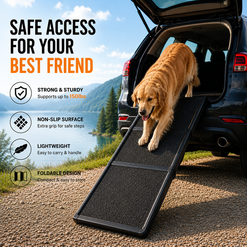 Folding Dog Vehicle Ramp