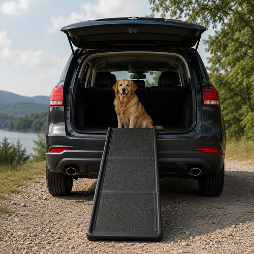 Folding Dog Vehicle Ramp