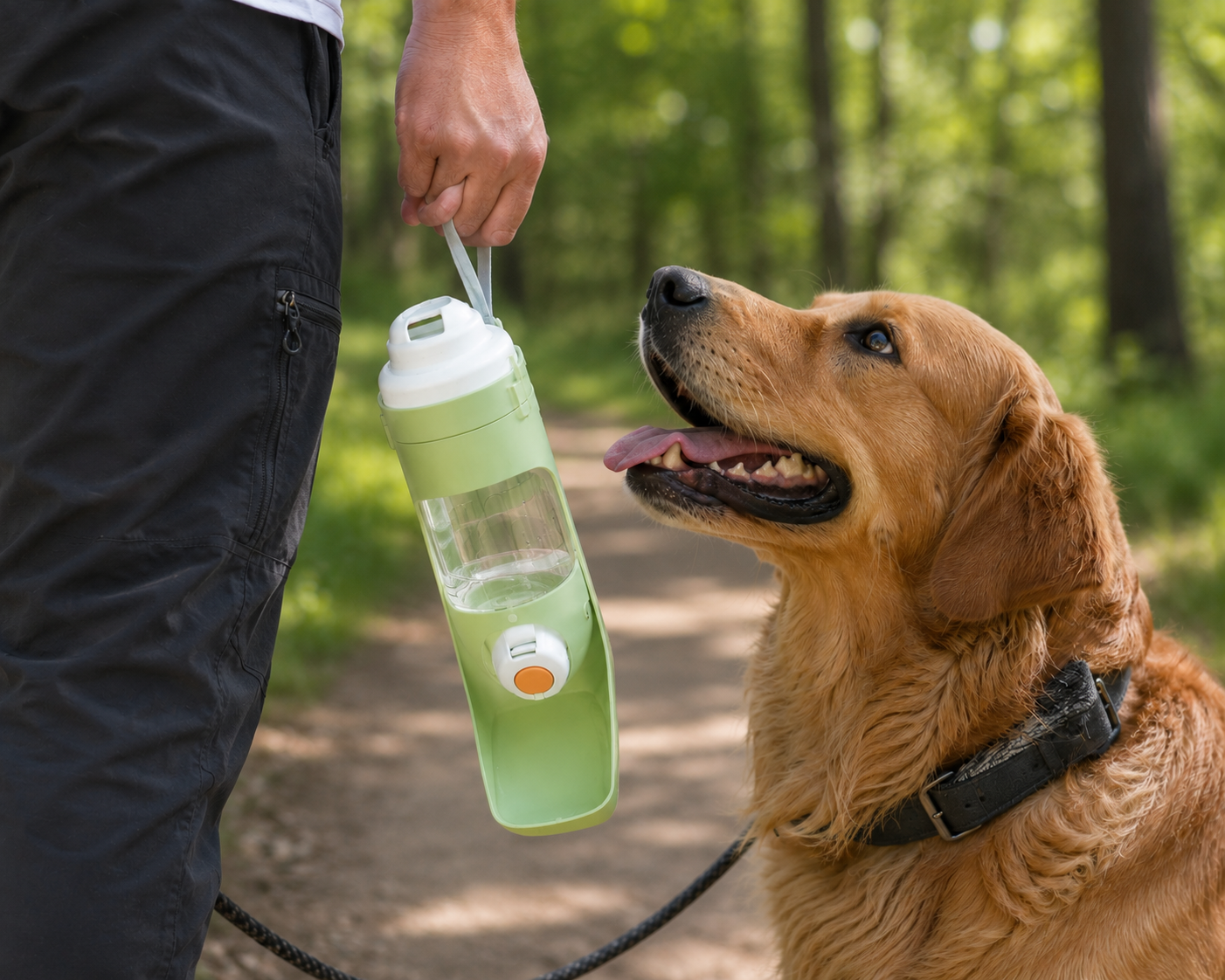 Portable Dog Water & Food Bottle