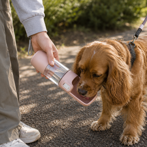 Portable Dog Water & Food Bottle