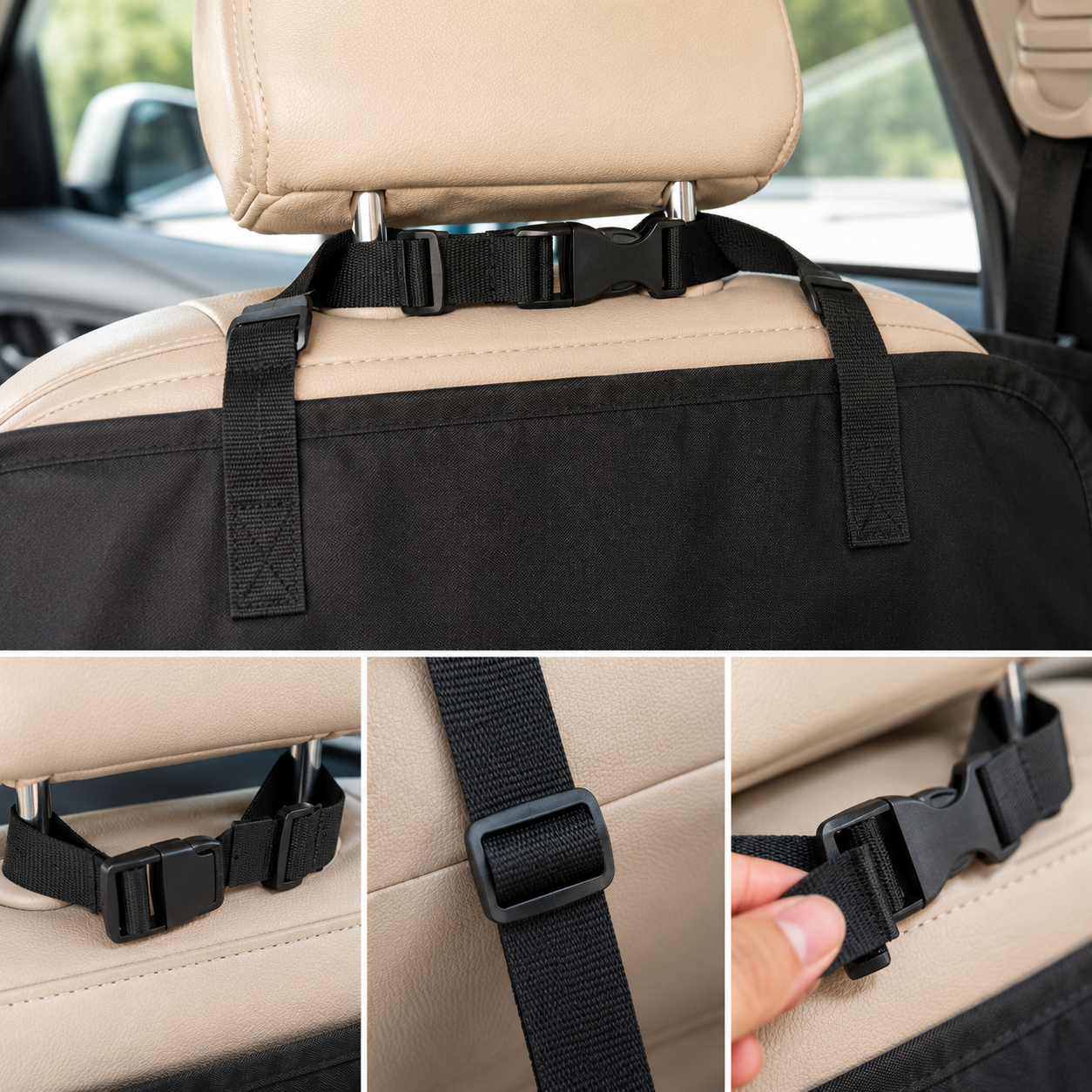 Oxford Cloth Waterproof Dog Car Seat Cover