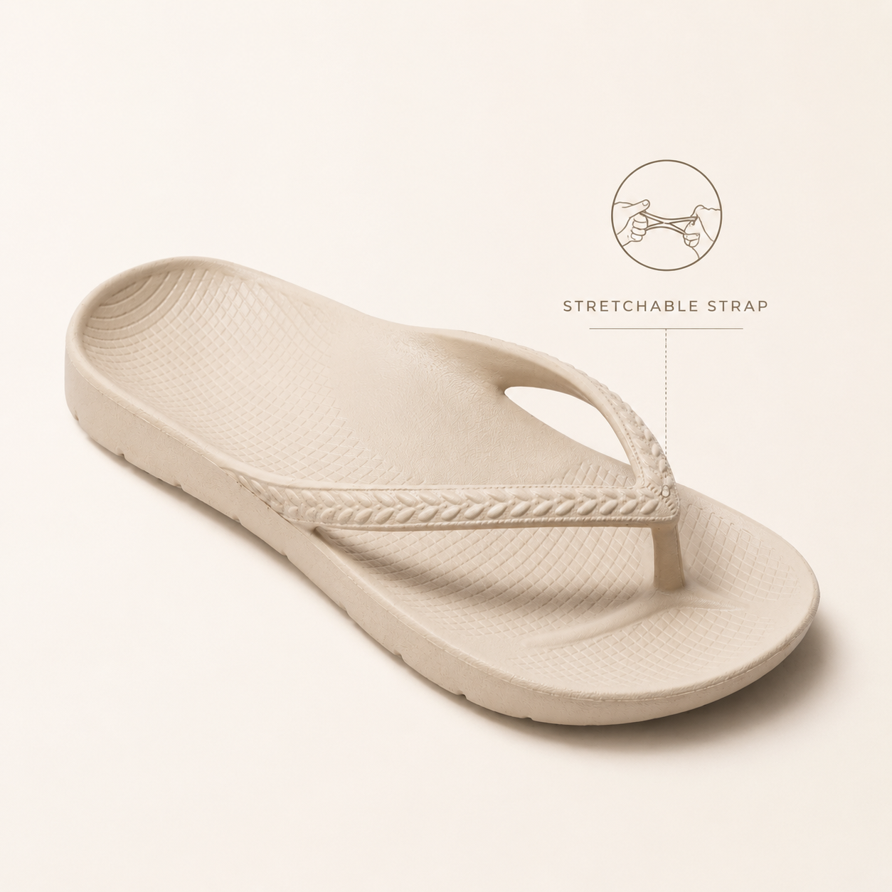 Arch Support Flip Flops